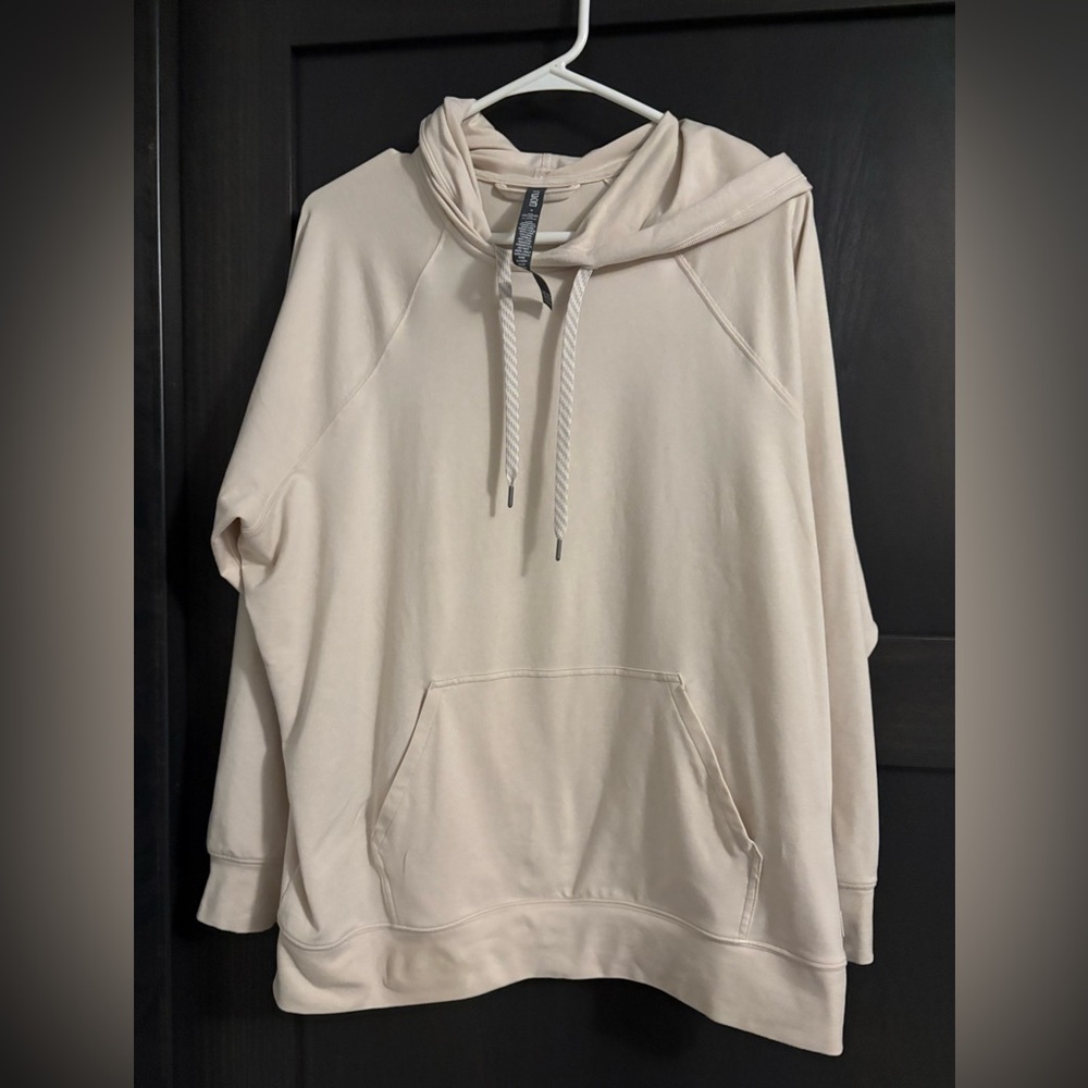 Vuori Halo Oversized Women's Cream Hoodie